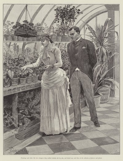 Blind Love, af Wilkie Collins af Amedee Forestier